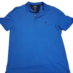 Nautica Classic Blue Polo Shirt for Men